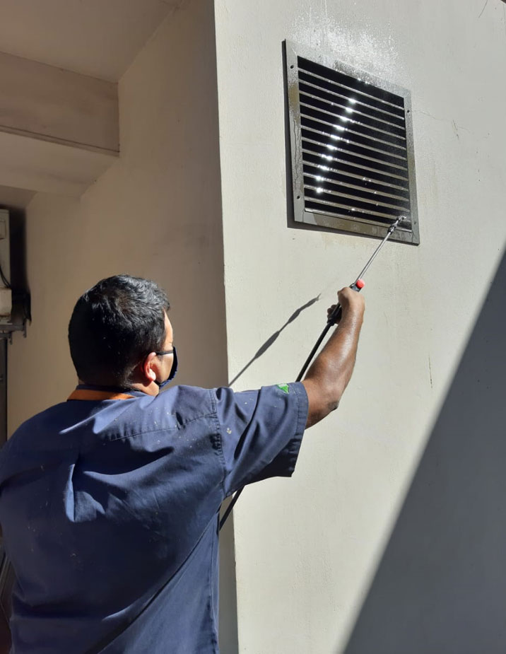 Sanitizing Vents